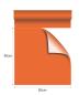 Preview: 30 Mitteldecken 80cm x 80cm orange Vlies CHIC® Airlaid perforiert
