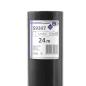 Preview: Airlaid Vlies Tischdecke schwarz 24m x 1,20m