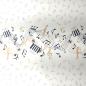 Preview: JUNOPAX Papiertischdecke 50m x 1,00m Musik