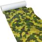 Preview: JUNOPAX Papier Tischläufer 50m x 0,40m Tarnmuster camouflage
