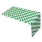 Preview: Junopax Tischläufer Raute weiß-grün