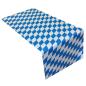 Preview: Junopax Tischläufer Raute weiß-blau