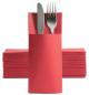 Preview: Softpoint Besteckserviette rot