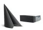 Preview: Softpoint Servietten schwarz