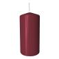 Preview: Stumpenkerze bordeaux