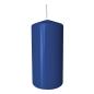 Preview: Stumpenkerze dunkelblau