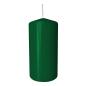 Preview: Stumpenkerze dunkelgrün