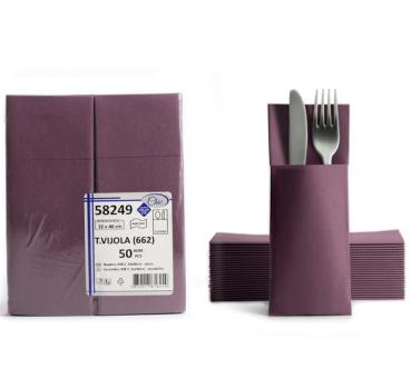 Bestecktaschen fuchsia