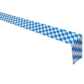 Junopax Papier-Tischband weiß-blau