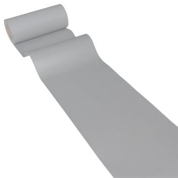 JUNOPAX Papier Tischläufer 50m x 0,20m stahl-grau