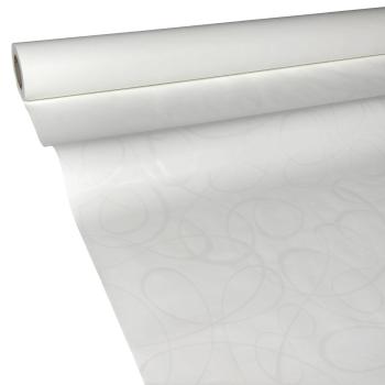 JUNOPAX Papiertischdecke 50m x 1,00m LOOP weiß