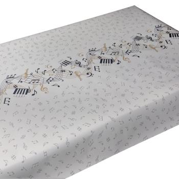 JUNOPAX Papiertischdecke 50m x 0,75m Musik