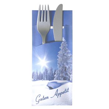 Bestecktasche Winter Wald