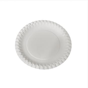 Pappteller 18 cm weiß