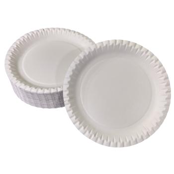 Pappteller rund 23 cm