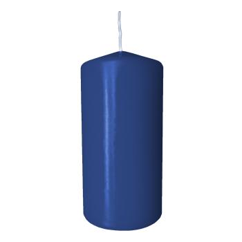 Stumpenkerze dunkelblau