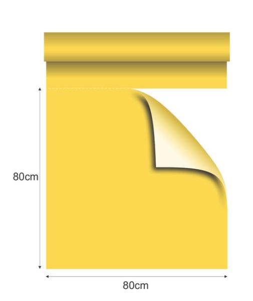 30 Mitteldecken 80cm x 80cm gelb Vlies CHIC® Airlaid perforiert