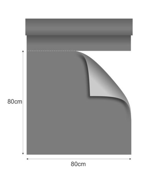 30 Mitteldecken 80cm x 80cm grau Vlies CHIC® Airlaid perforiert