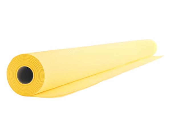 Airlaid Vlies Tischdecke gelb 24m x 1,20m