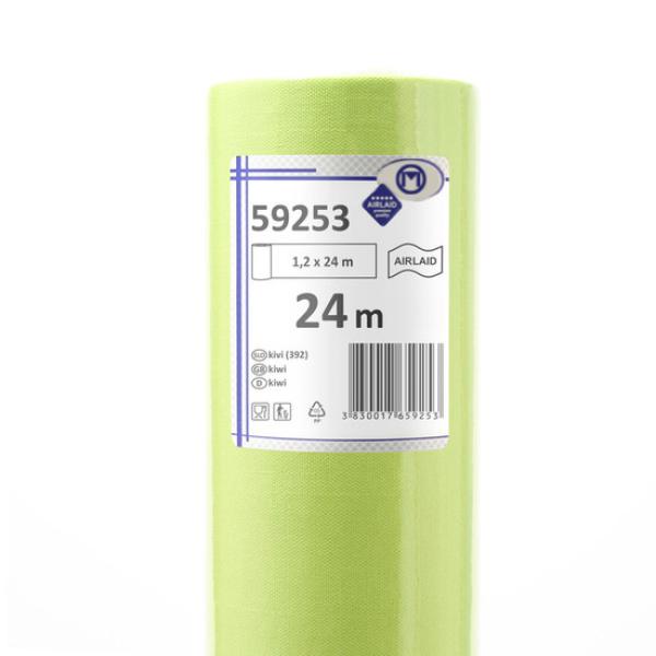 Airlaid Vlies Tischdecke kiwi 24m x 1,20m