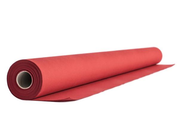 Airlaid Vlies Tischdecke rot 24m x 1,20m