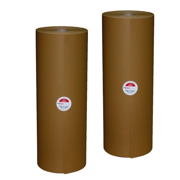 2 Rollen FANODUST 50-60g/m² braun Füllmaterial Packpapier Schrenzpapier