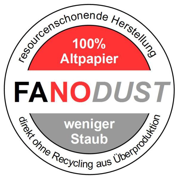 600 kg FANODUST 70-80g/m² braun Füllmaterial Packpapier Schrenzpapier