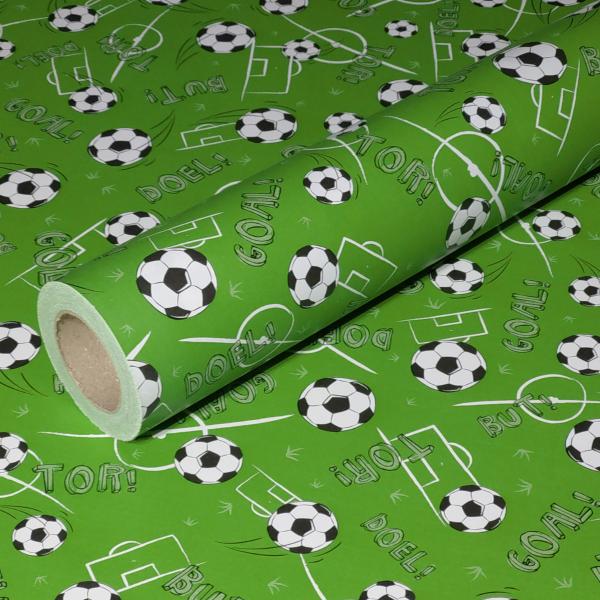 Geschenkpapier Fußball