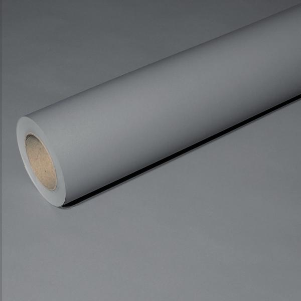 50m x 0,75m JUNOPAX® Geschenkpapier stahl-grau