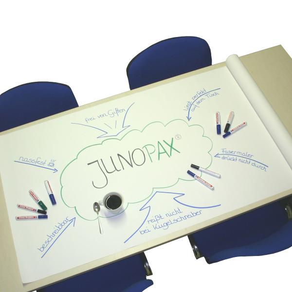 Junopax Papiertischdecke auf Rolle 1m breit und 50m lang