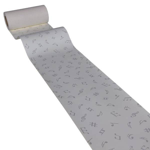 JUNOPAX Papier Tischläufer 50m x 0,20m Noten