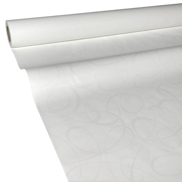JUNOPAX Papiertischdecke 50m x 1,00m LOOP weiß