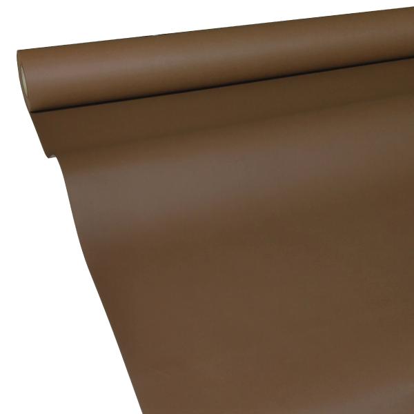 JUNOPAX Papiertischdecke 50m x 1,15m schoko-braun
