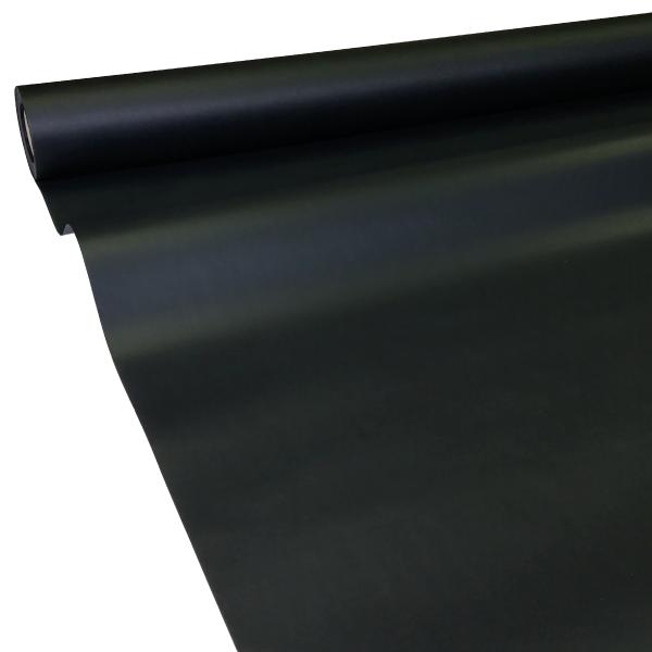 JUNOPAX Papiertischdecke 50m x 1,00m schwarz
