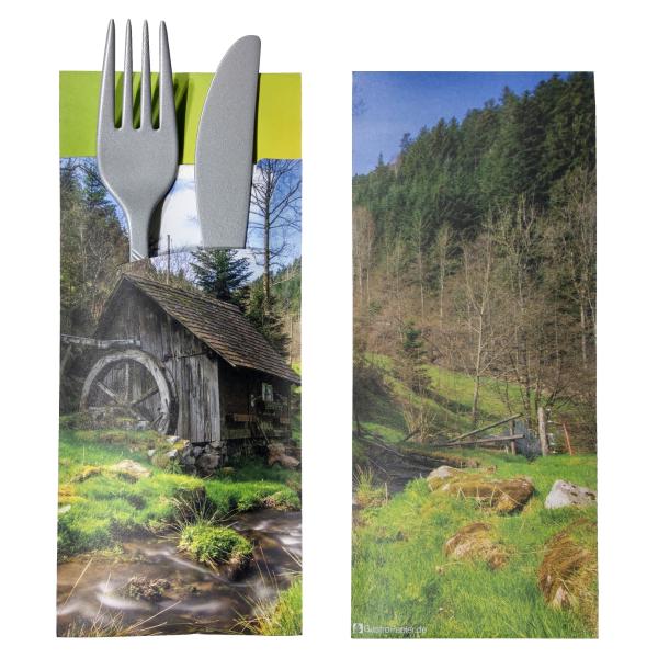 Vorderseite und Rückseite