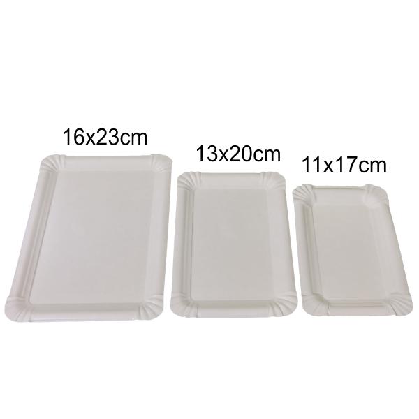 Pappteller 3 Größen einzeln