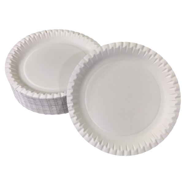 Pappteller rund 23 cm