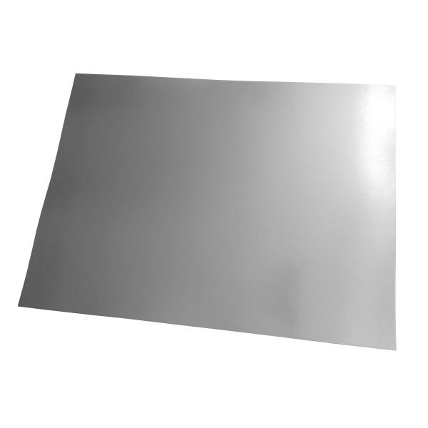 50 Tischsets silber Karton matt spiegelnd Einweg-Platzset