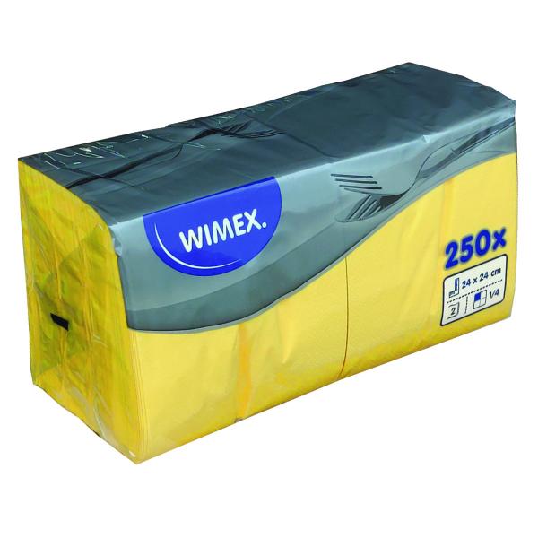 Cocktail-Serviette gelb