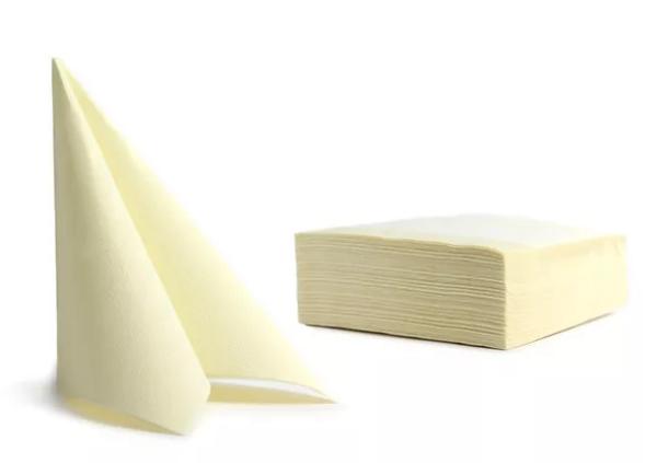 50 Servietten Softpoint  38x38cm creme