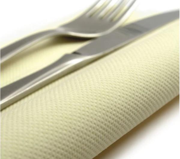 50 Servietten Softpoint  38x38cm creme