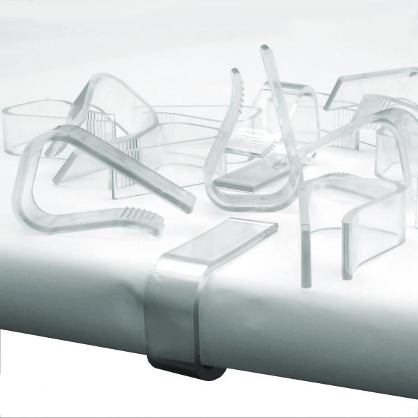 Befestigung mit Tischklammern