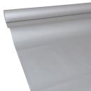 JUNOPAX Papiertischdecke 50m x 1,30m stahl-grau