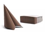 50 Servietten Softpoint  38x38cm braun