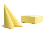 50 Servietten Softpoint  38x38cm gelb