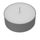 100 Teelichter 4 h Brenndauer Ø 39 mm
